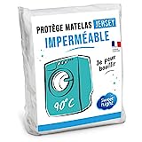 SWEET NIGHT Sweetnight - Protège Matelas 140x190 cm | Alèse Imperméable et Micro Respirante | Souple et Silencieux | Lavable à 90°C