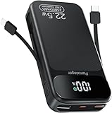 Power Bank 25.800mAh 22.5W PD3.0 QC4.0 Batterie Externe Charge Rapide Batterie Portable USB C Input & Output avec LCD L'affichage pour Smartphone, Tablets et Autres
