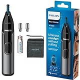 Tondeuse nez, oreilles et sourcils Philips Séries 3000 avec technologie PrecisionTrim (Modèle NT3650/16)